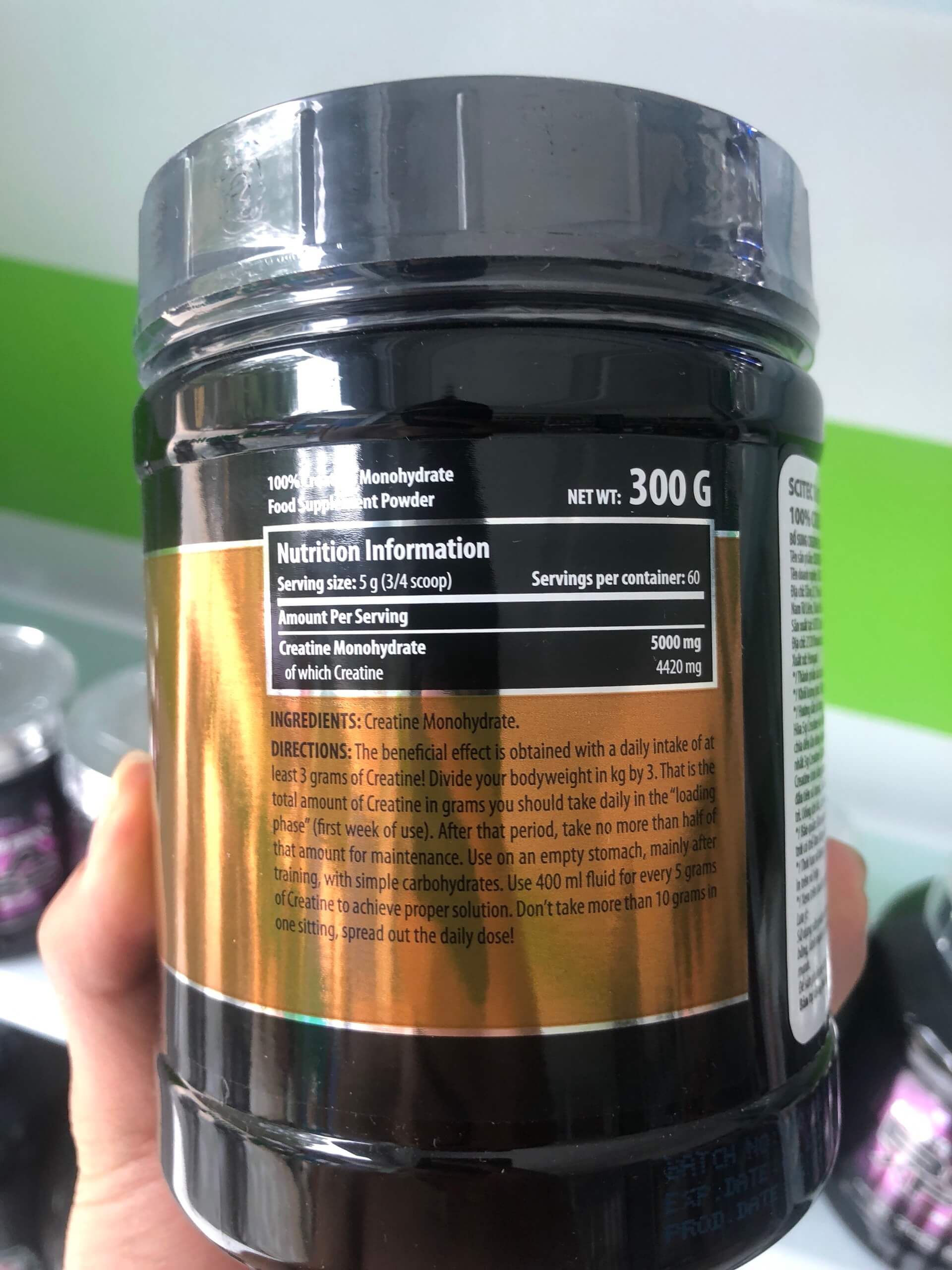 Creatine-Scitec-300g-Tăng-Sức-Mạnh