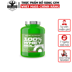 100% Whey Isolate Scitec 1,8kg ( 72 serving )
