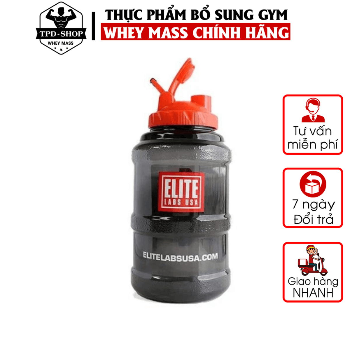 Elite water Bình nước 2,5L