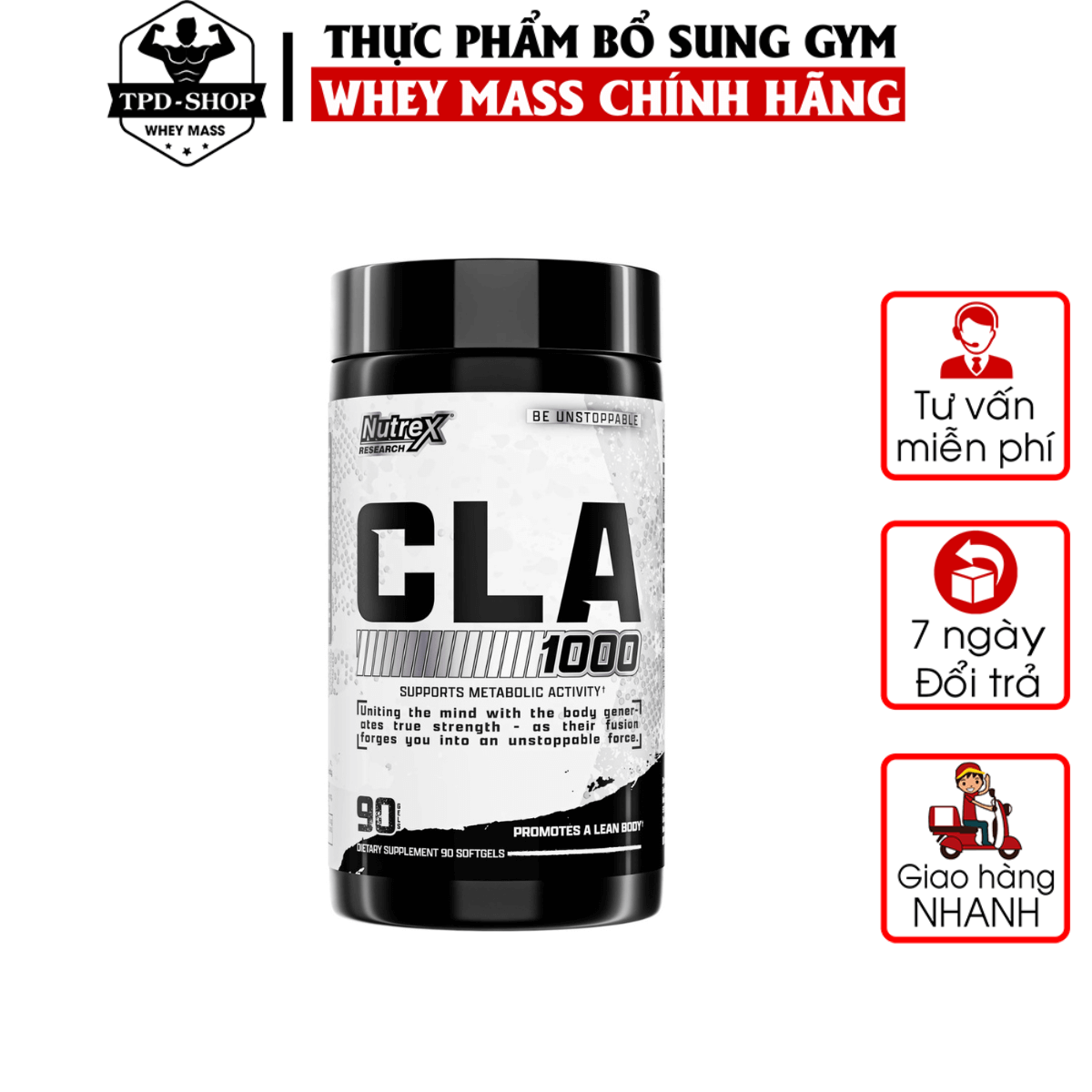 Nutrex CLA 1000 90 Viên