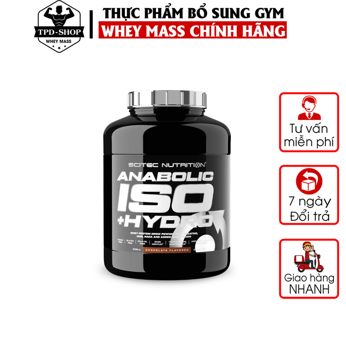 Anabolic Iso+Hydro Scitec – Hydro +Testosterone